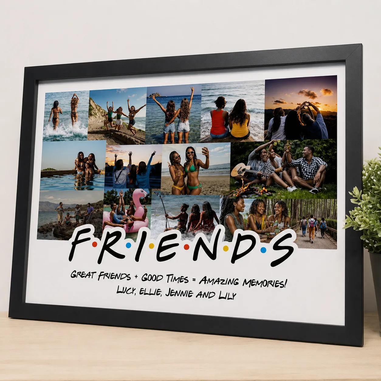 Customized photo frame